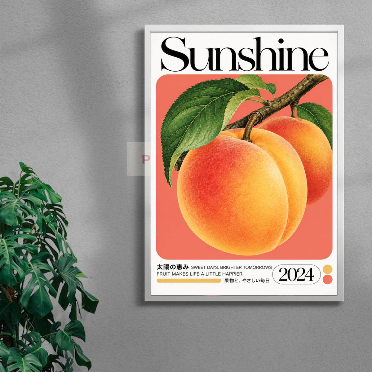 Sunshine Peaches mockup 3