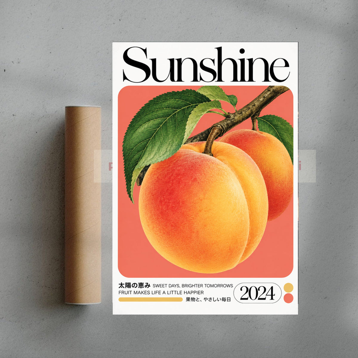 Sunshine Peaches mockup 5
