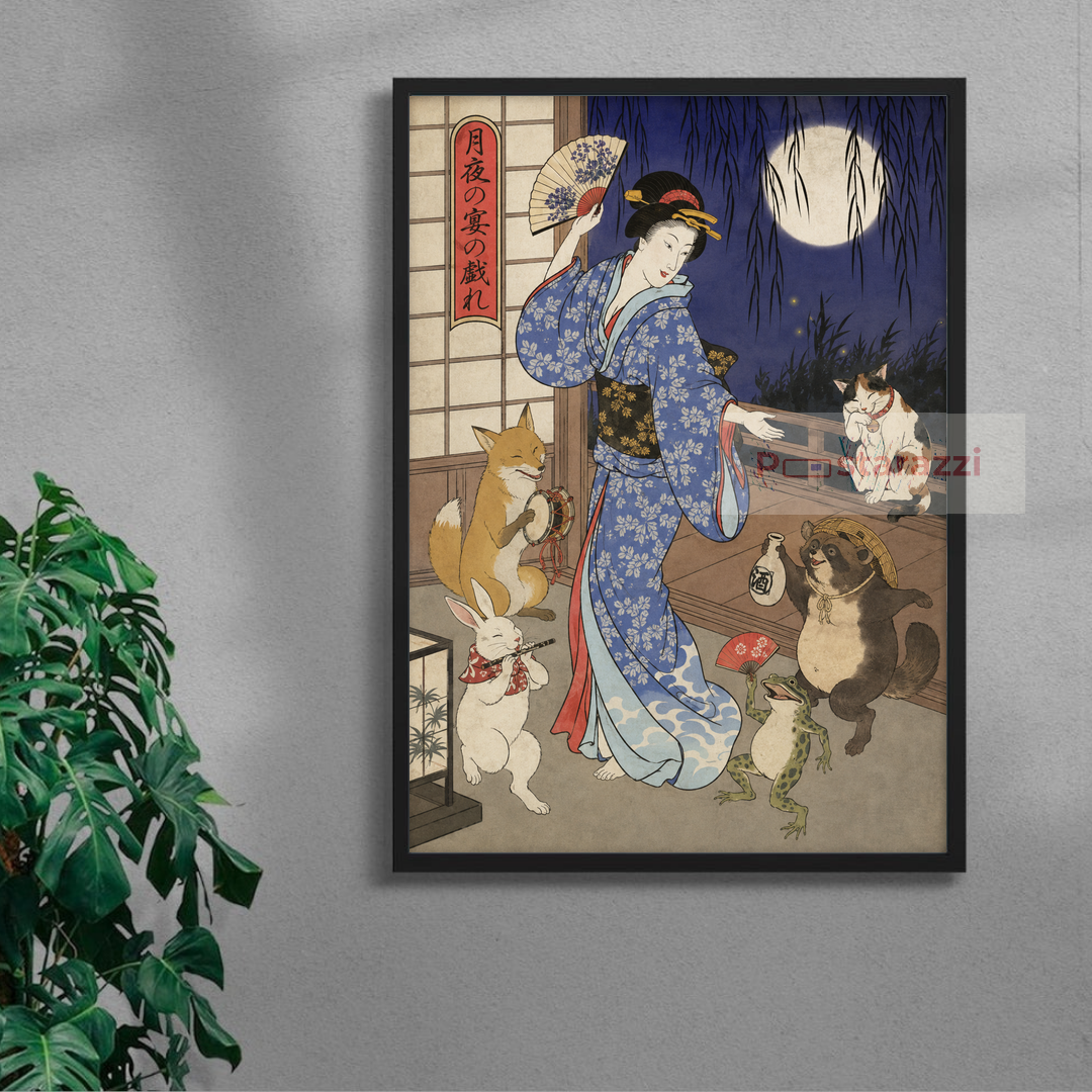 Moonlit Yokai Revelry – mockup 2