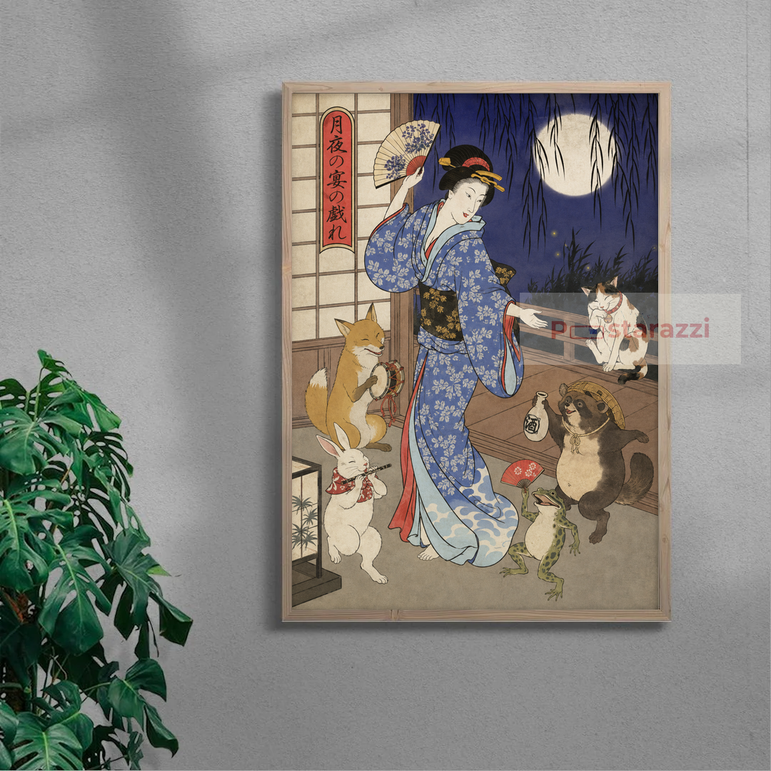 Moonlit Yokai Revelry – mockup 4