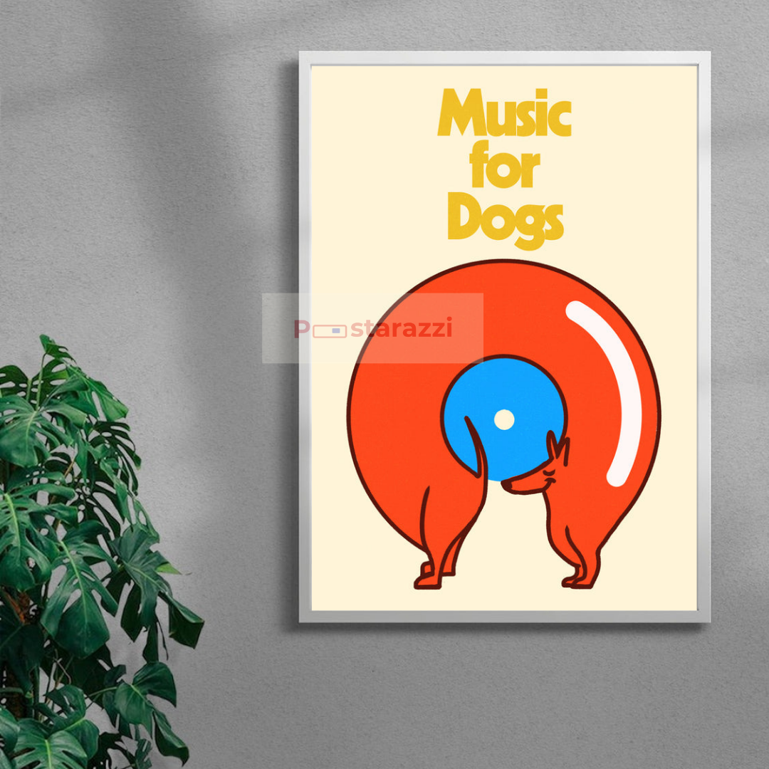 Music for Dogs — white-frame
