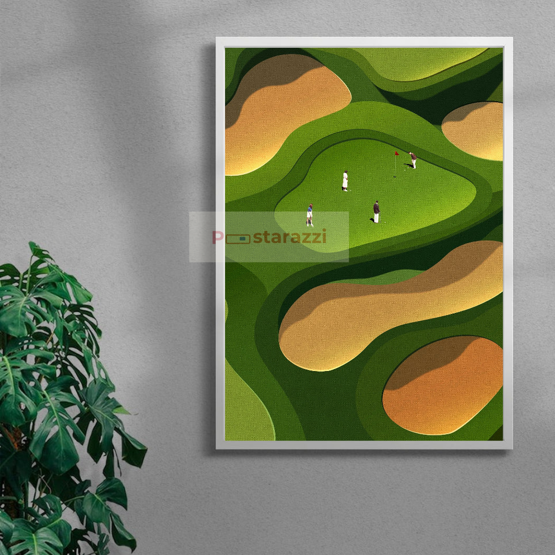 On the Green — white-frame