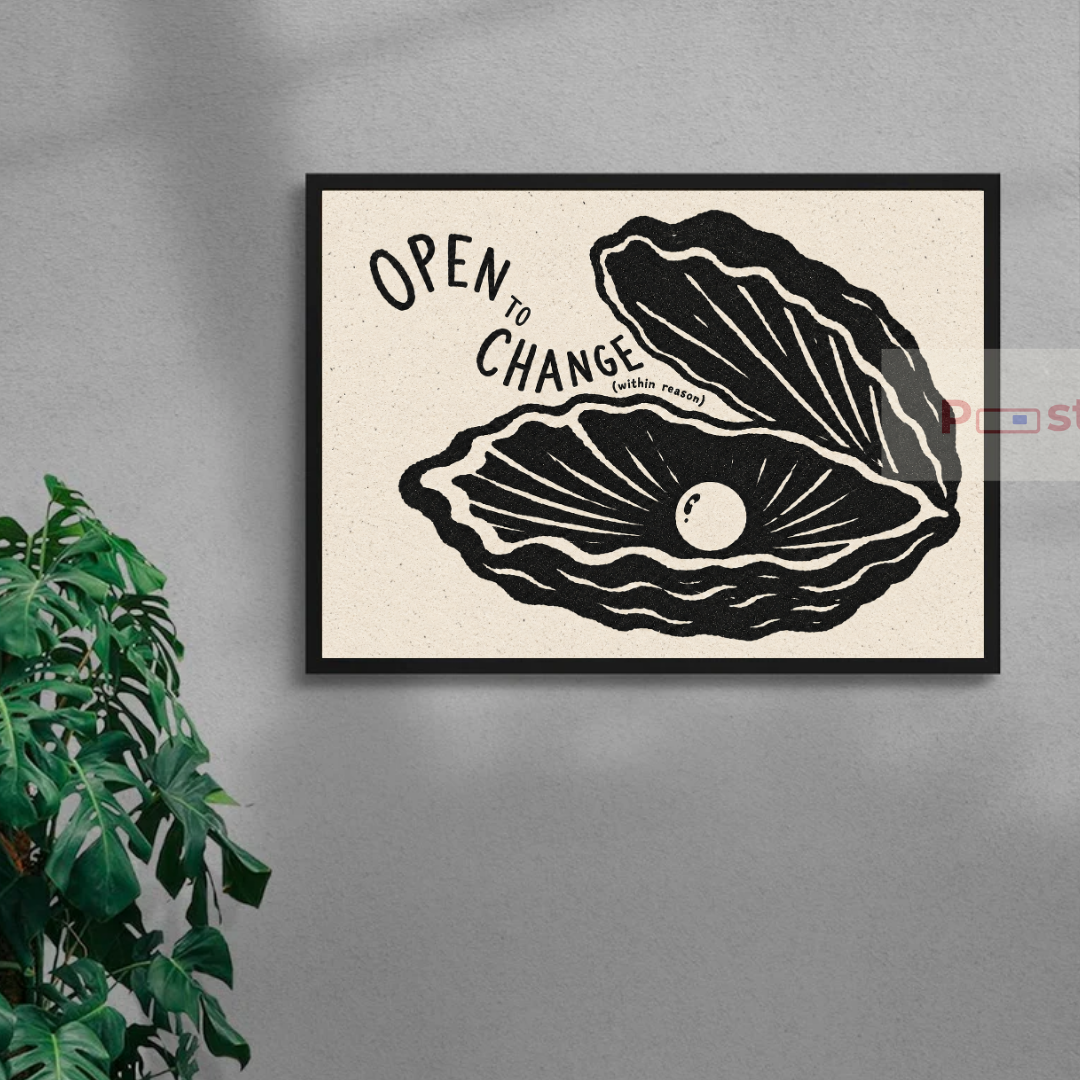 Open to Change — khung đen
