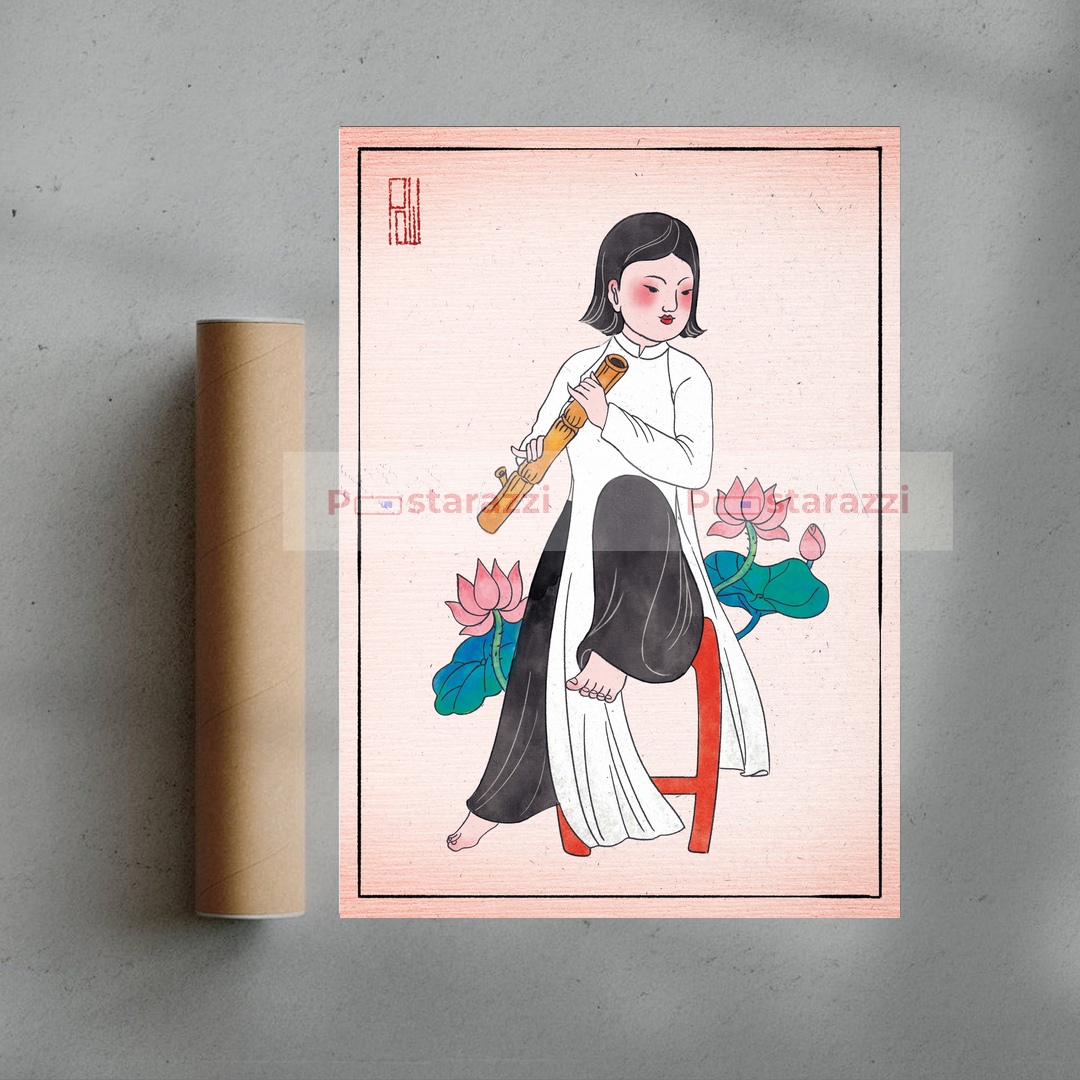 The Flute Player — mockup 5