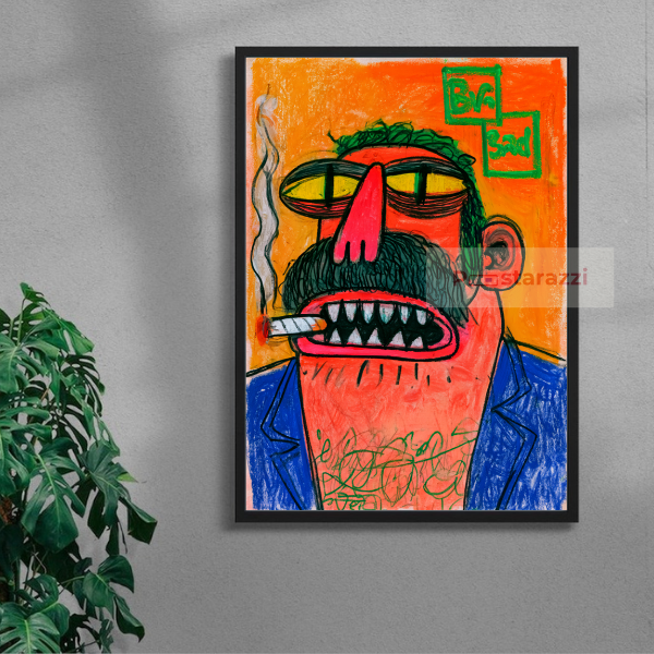 Portrait of the Uglifier — black frame