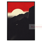 Red Sun Over Silent Mountains