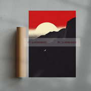 Red Sun Over Silent Mountains – mockup 5