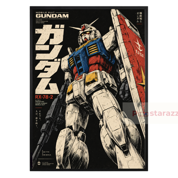 Tranh RX 78-2 Space Force