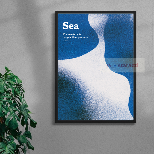 Sea — black frame