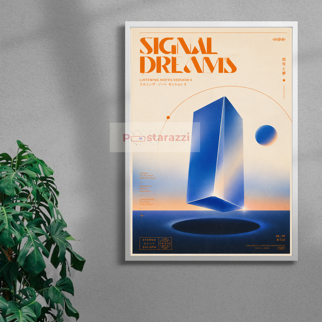 Signal Dreams - khung trắng
