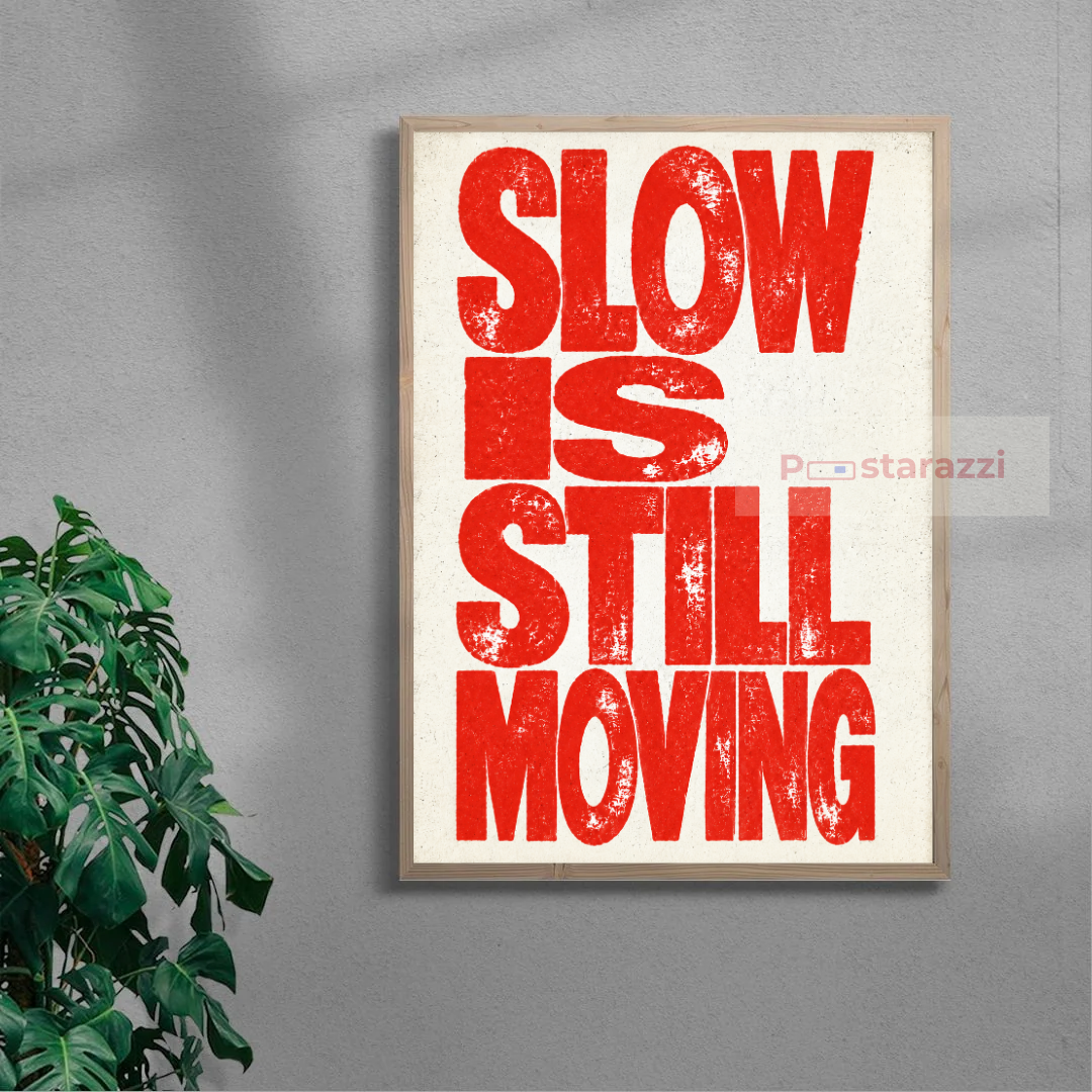 Still Moving — khung gỗ sồi