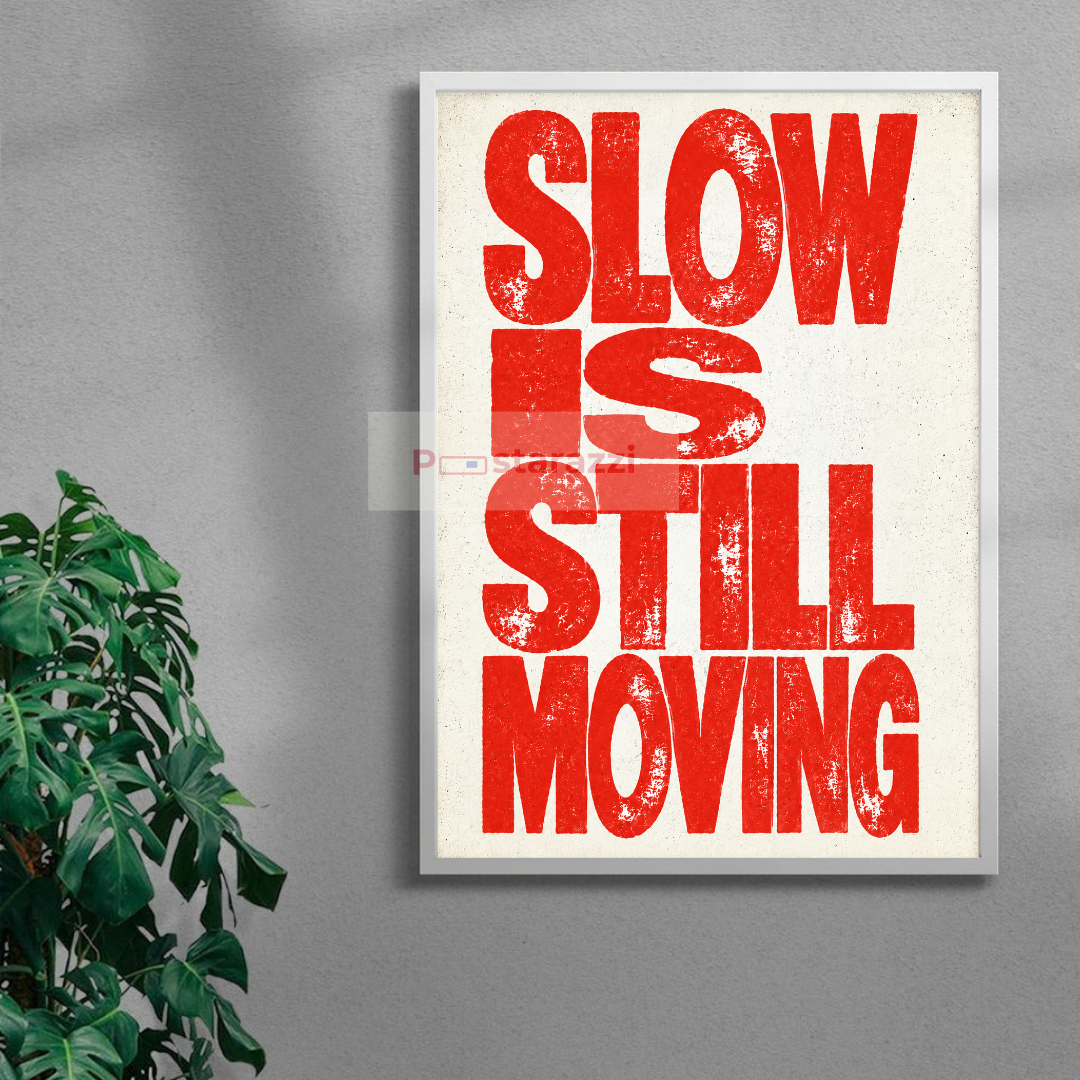 Still Moving — khung trắng