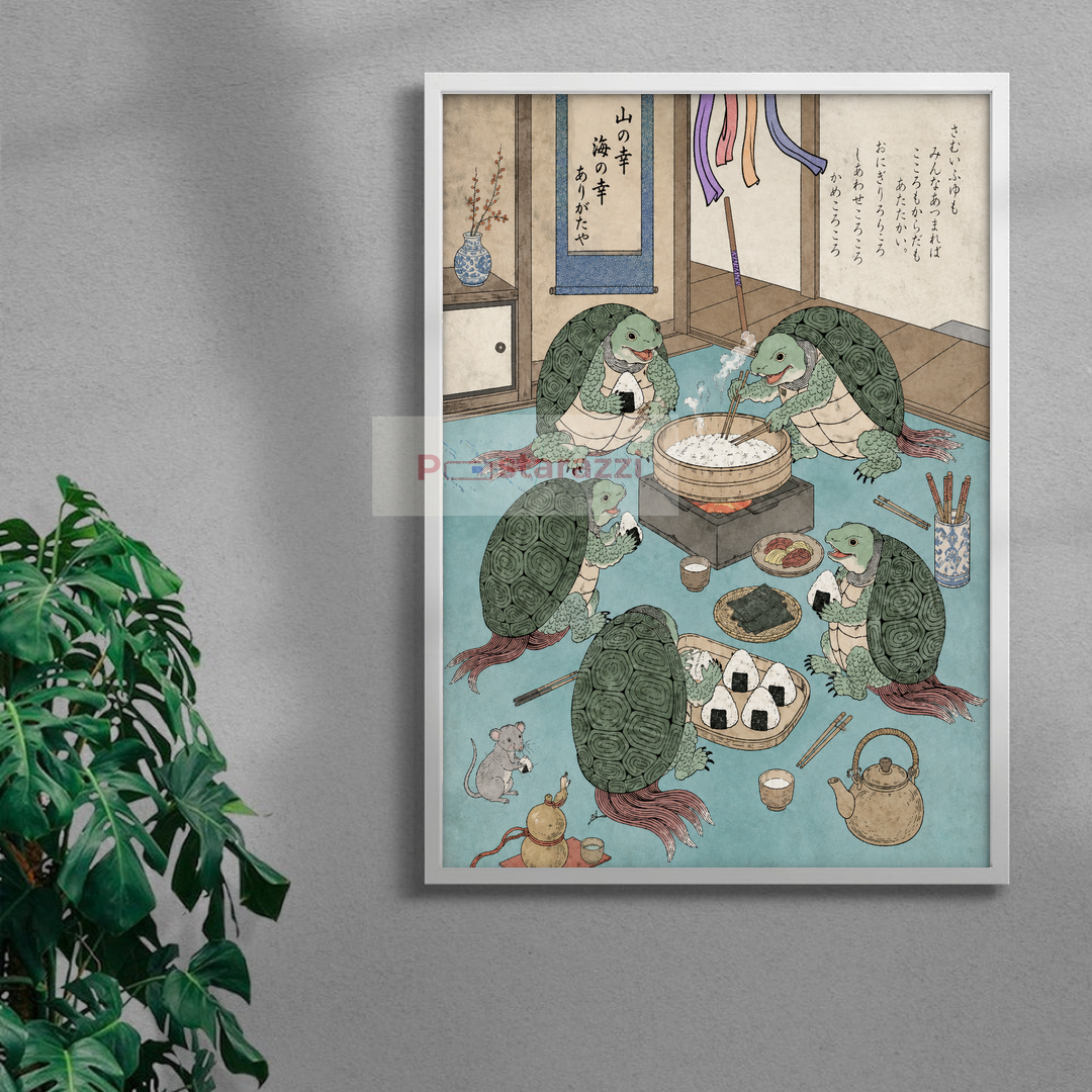 Turtles’ Feast – mockup 3
