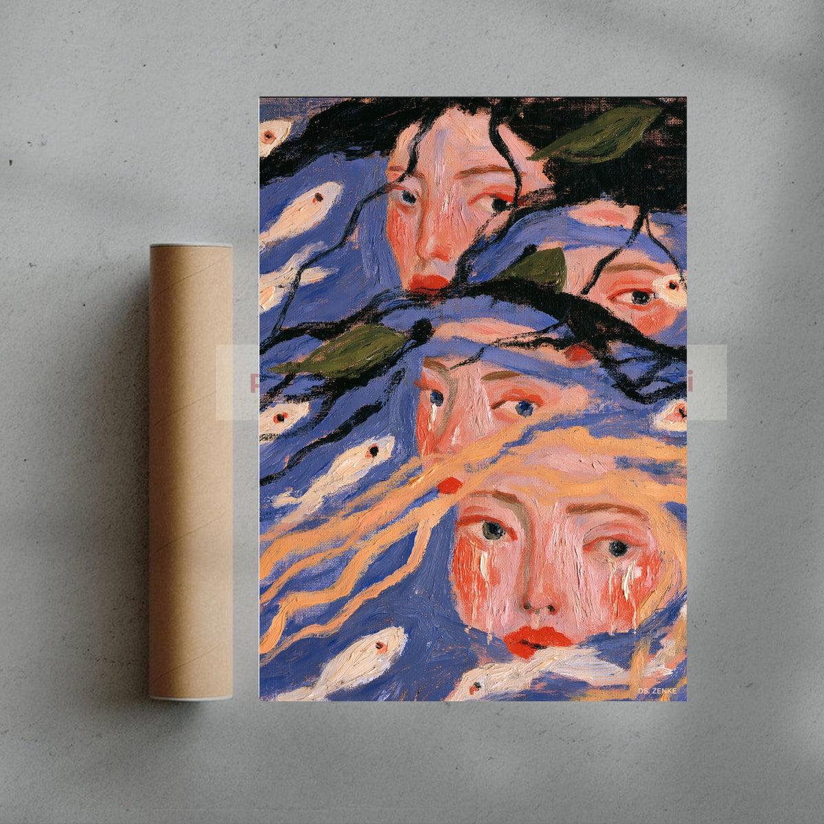 Under the Water — print