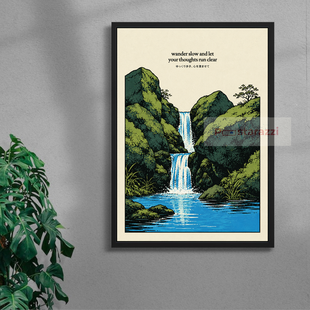 Wander Slow - khung đen
